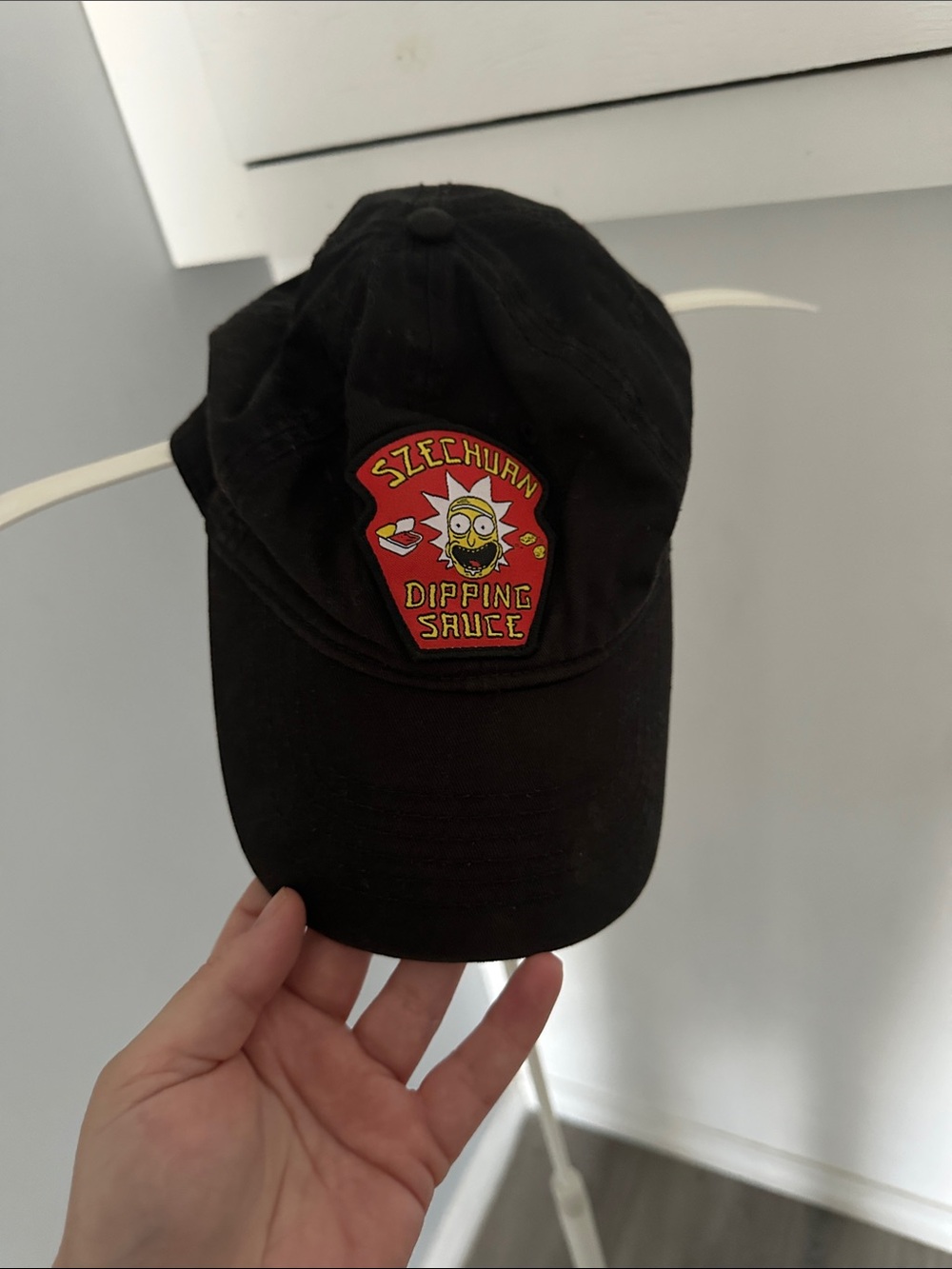 Rick and Morty Szechuan Dipping Sauce adult swim hat